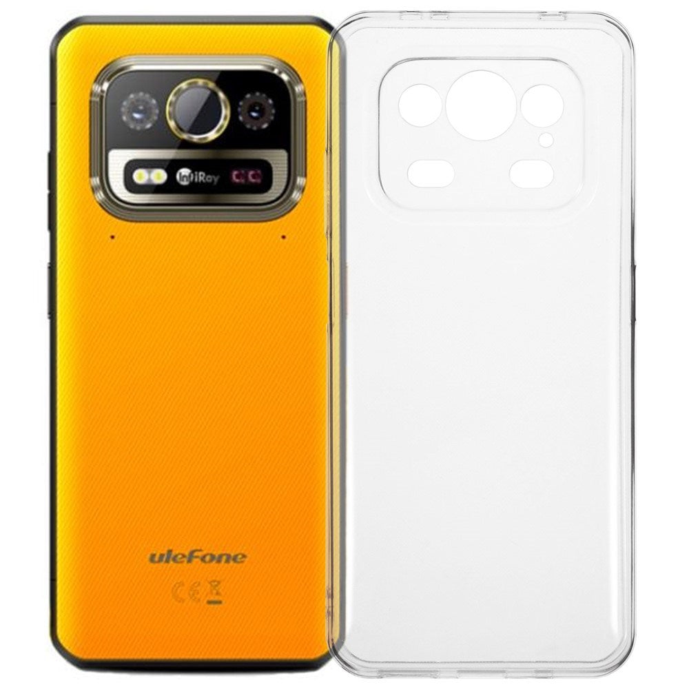 EIDERWOOD Ulefone Armor 25T Pro Fleksibelt Plast Cover - Gennemsigtig