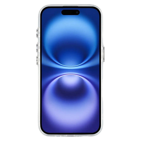 EIDERWOOD iPhone 16 Hybrid Cover m. 3D Kirsebær - Sølv