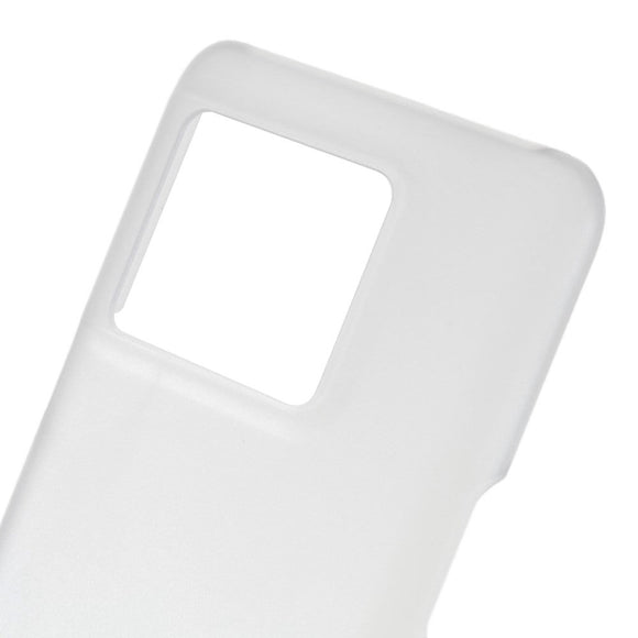 OnePlus 10T Hårdt Plastik Cover - Mat Gennemsigtig