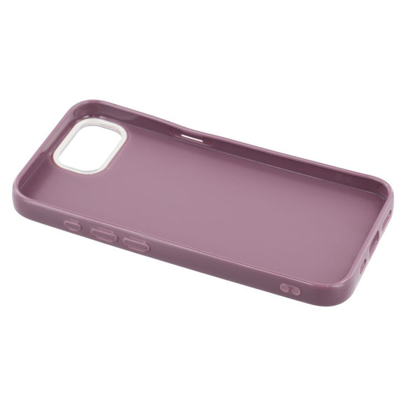 EIDERWOOD iPhone 17e / 16e Fleksibelt Plastik Cover m. Glimmer - Lyserød