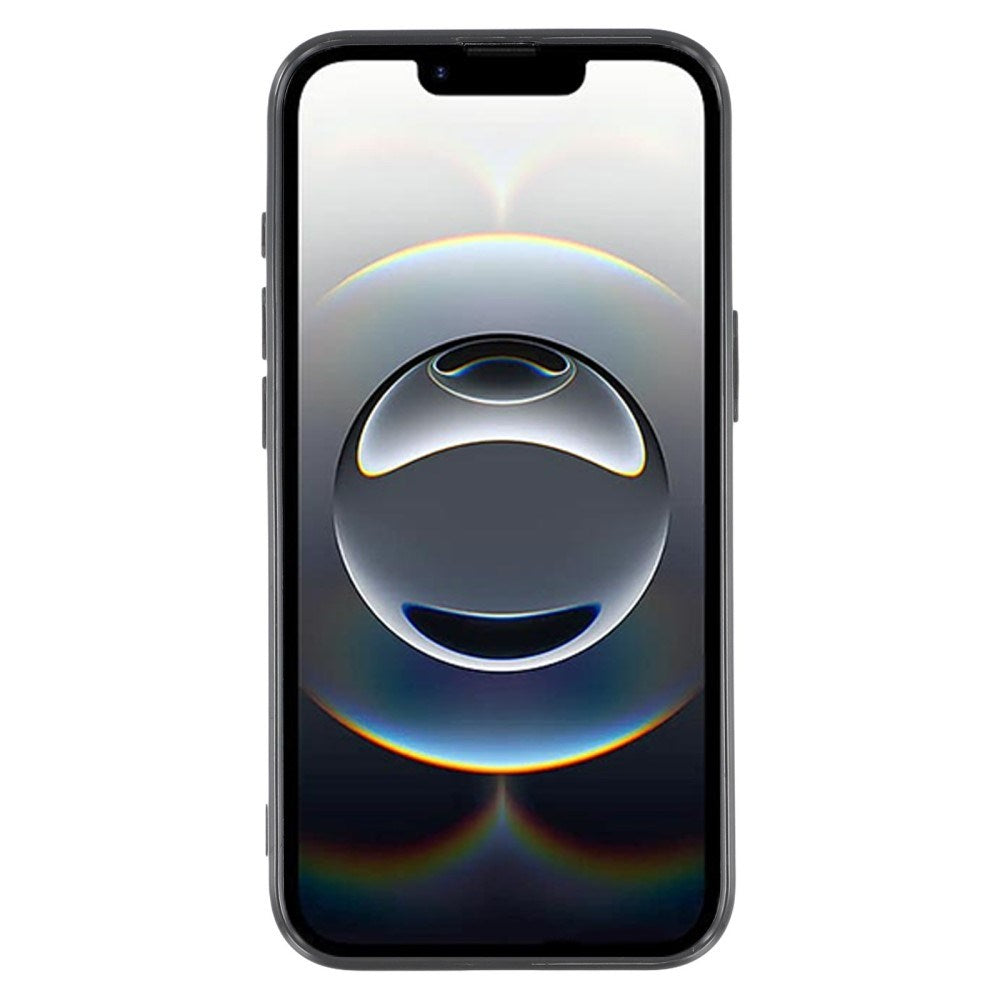 EIDERWOOD iPhone 17e / 16e Fleksibelt Plastik Cover m. Glimmer - Sort