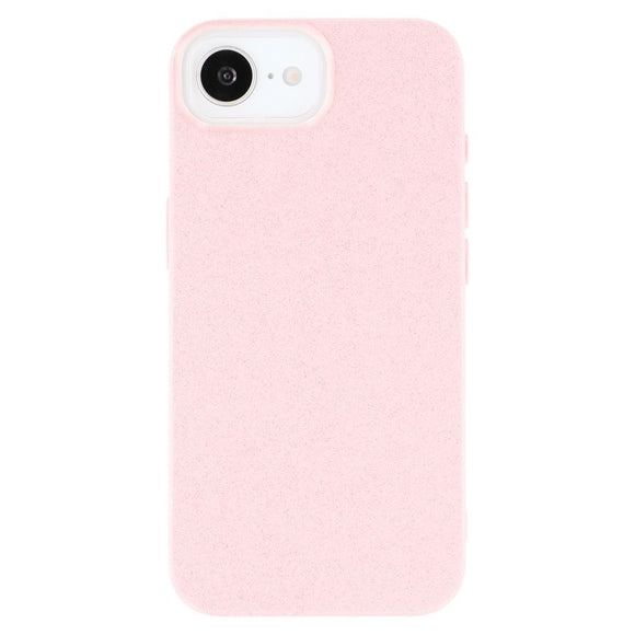 EIDERWOOD iPhone 17e / 16e Fleksibelt Plastik Cover m. Glimmer - Lyserød
