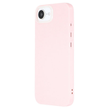 EIDERWOOD iPhone 17e / 16e Fleksibelt Plastik Cover m. Glimmer - Lyserød