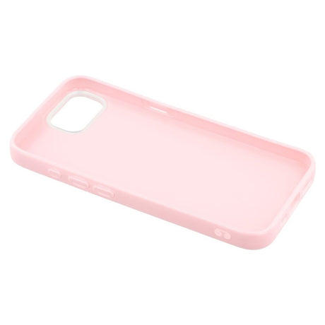 EIDERWOOD iPhone 17e / 16e Fleksibelt Plastik Cover m. Glimmer - Lyserød