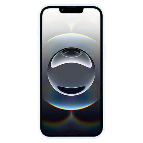 EIDERWOOD iPhone 17e / 16e Fleksibelt Plastik Cover m. Glimmer - Lyseblå