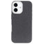 EIDERWOOD IPhone 16 Fleksibelt Plastik Cover m. Glimmer - Sort