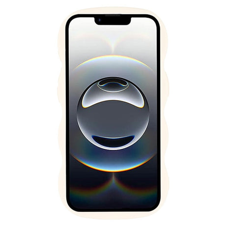 iPhone 17e / 16e EIDERWOOD Fleksibelt Plastik Wavy Cover - Hvid
