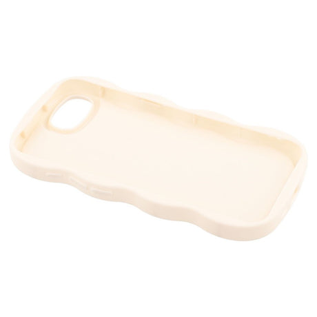 iPhone 17e / 16e EIDERWOOD Fleksibelt Plastik Wavy Cover - Hvid