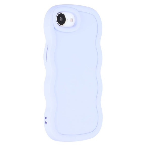 iPhone 17e / 16e EIDERWOOD Fleksibelt Plastik Wavy Cover - Lilla