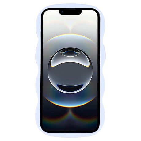 iPhone 17e / 16e EIDERWOOD Fleksibelt Plastik Wavy Cover - Lilla