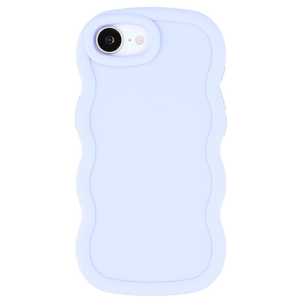 iPhone 17e / 16e EIDERWOOD Fleksibelt Plastik Wavy Cover - Lilla