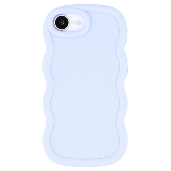 iPhone 17e / 16e EIDERWOOD Fleksibelt Plastik Wavy Cover - Lilla