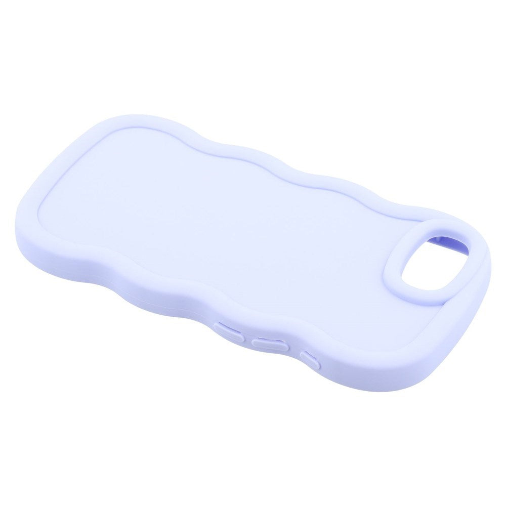 iPhone 17e / 16e EIDERWOOD Fleksibelt Plastik Wavy Cover - Lilla