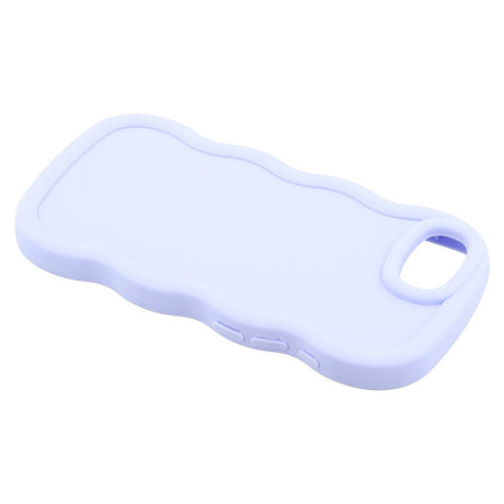 iPhone 17e / 16e EIDERWOOD Fleksibelt Plastik Wavy Cover - Lilla
