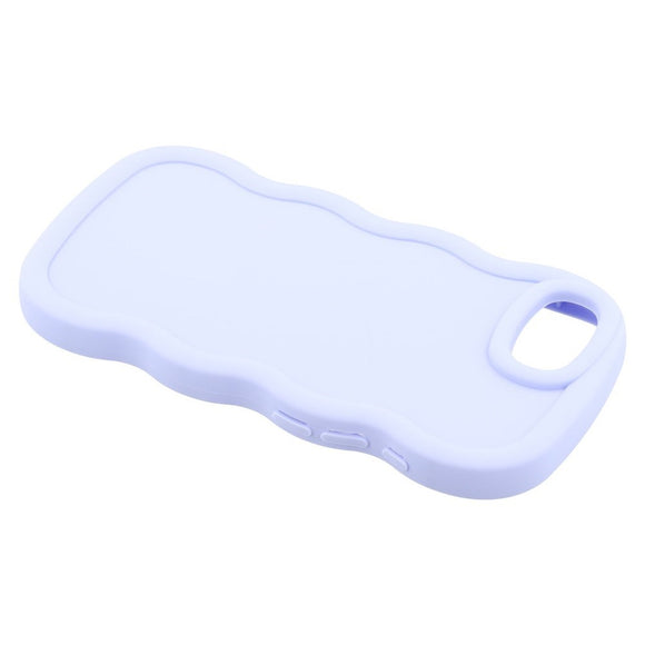 iPhone 17e / 16e EIDERWOOD Fleksibelt Plastik Wavy Cover - Lilla