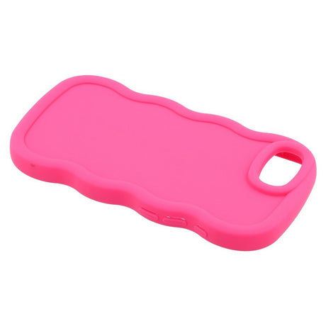iPhone 17e / 16e EIDERWOOD Fleksibelt Plastik Wavy Cover - Pink