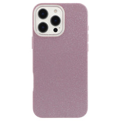 EIDERWOOD IPhone 16 Pro Fleksibelt Plastik Cover m. Glimmer - Lilla