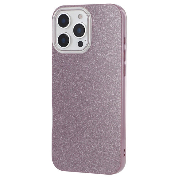 EIDERWOOD IPhone 16 Pro Fleksibelt Plastik Cover m. Glimmer - Lilla