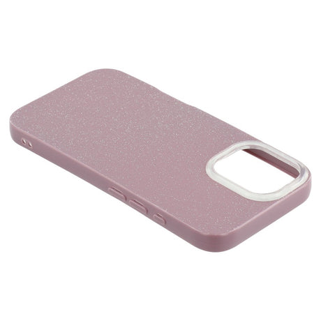EIDERWOOD IPhone 16 Pro Fleksibelt Plastik Cover m. Glimmer - Lilla