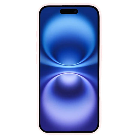 EIDERWOOD IPhone 16 Pro Fleksibelt Plastik Cover m. Glimmer - Lyserød