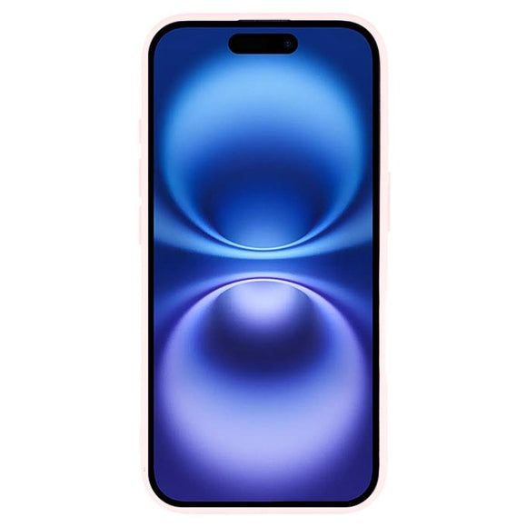 EIDERWOOD IPhone 16 Pro Fleksibelt Plastik Cover m. Glimmer - Lyserød