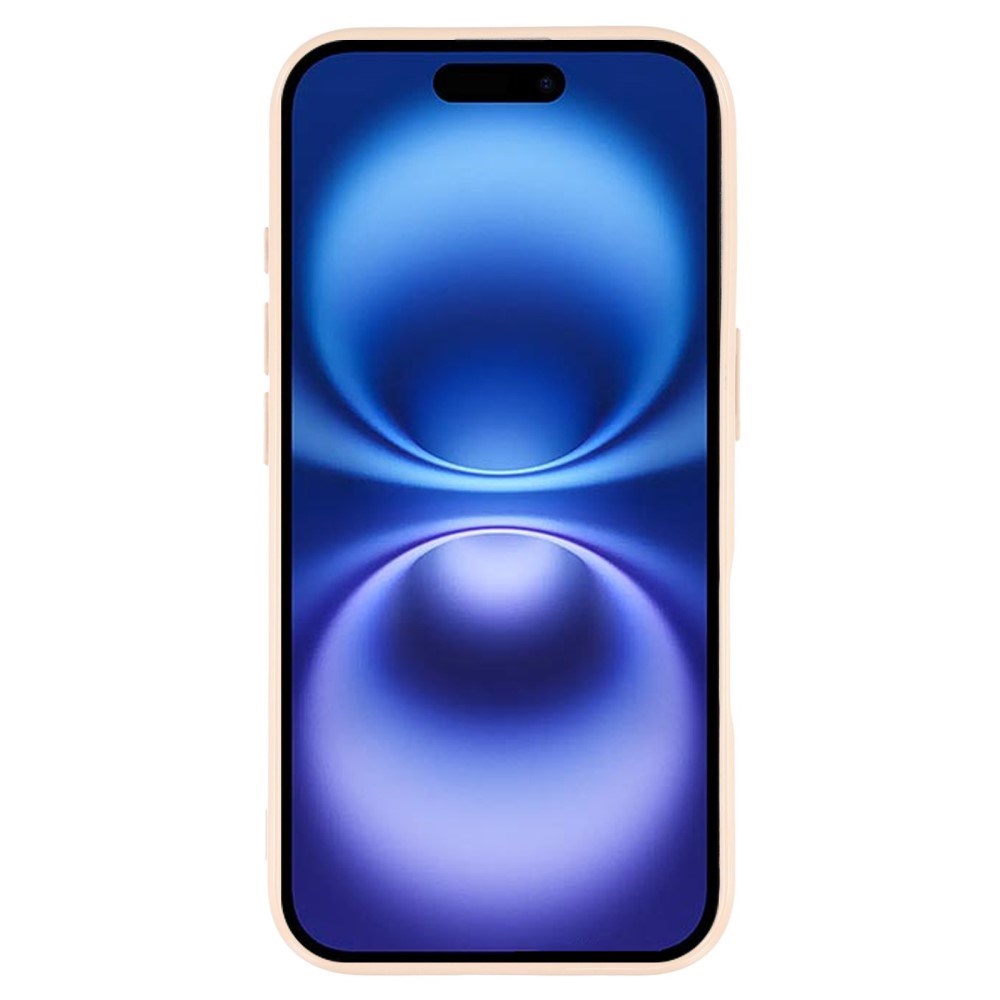 EIDERWOOD IPhone 16 Pro Fleksibelt Plastik Cover m. Glimmer - Beige