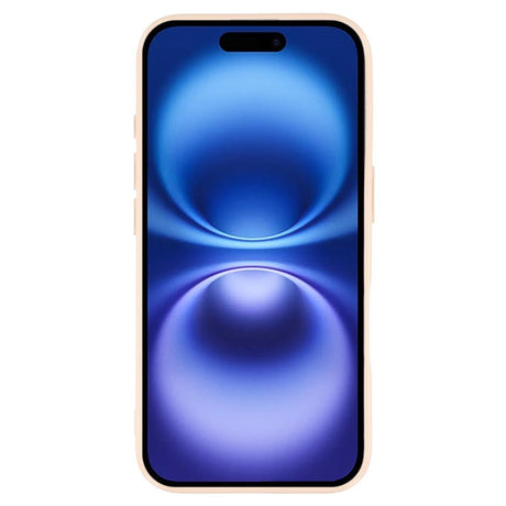 EIDERWOOD IPhone 16 Pro Fleksibelt Plastik Cover m. Glimmer - Beige
