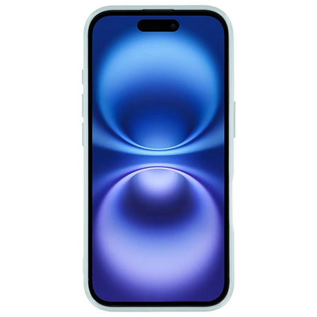 EIDERWOOD IPhone 16 Pro Fleksibelt Plastik Cover m. Glimmer - Lysegrøn