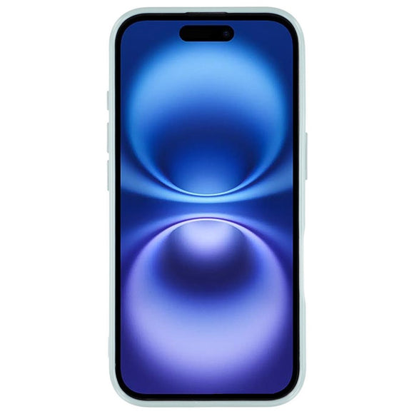 EIDERWOOD IPhone 16 Pro Fleksibelt Plastik Cover m. Glimmer - Lysegrøn