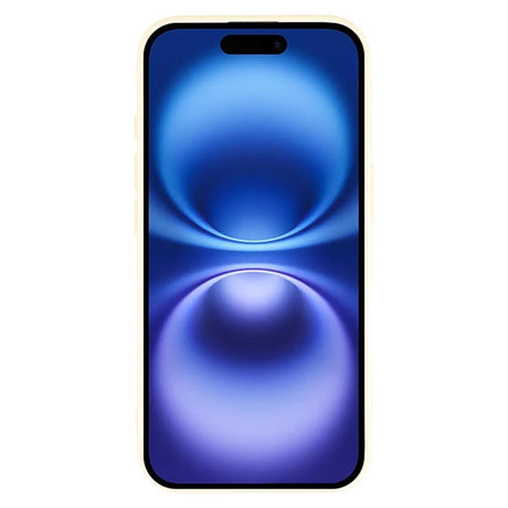 EIDERWOOD IPhone 16 Pro Fleksibelt Plastik Cover m. Glimmer - Gul