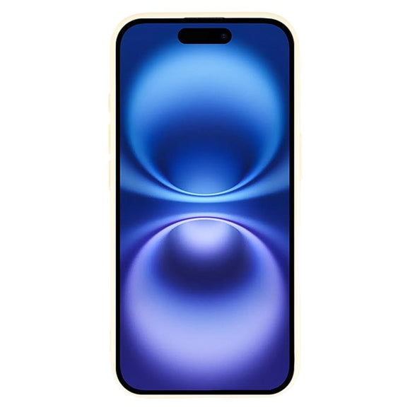 EIDERWOOD IPhone 16 Pro Fleksibelt Plastik Cover m. Glimmer - Gul
