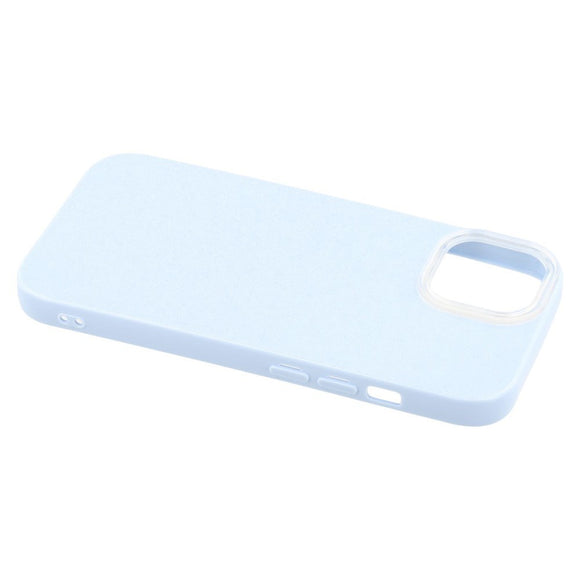 EIDERWOOD iPhone 14 / 13 Fleksibelt Plastik Cover m. Glimmer - Blå