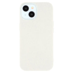EIDERWOOD iPhone 14 / 13 Fleksibelt Plastik Cover m. Glimmer - Hvid