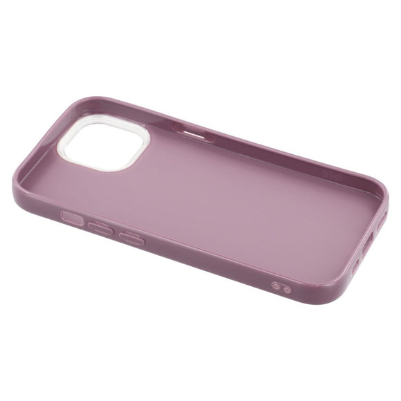 EIDERWOOD iPhone 14 / 13 Fleksibelt Plastik Cover m. Glimmer - Lilla