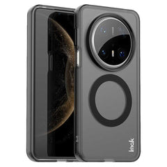 IMAK Huawei Mate 70 Pro+ / 70 Pro Hybrid Plast Cover - MagSafe Kompatibel - Gennemsigtig / Sort