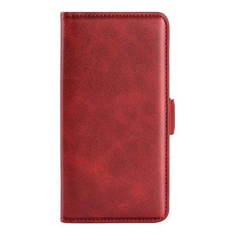 EIDERWOOD Nothing Phone (3a) Kunstlæder Flip Cover m. Pung & Ståfunktion - Rød