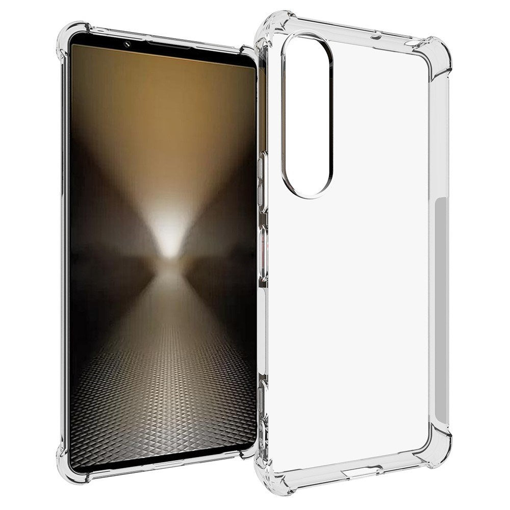 EIDERWOOD Sony Xperia 1 VII Plastik Cover m. Stødabsorberende Hjørner - Gennemsigtig