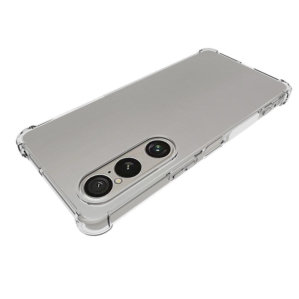 EIDERWOOD Sony Xperia 1 VII Plastik Cover m. Stødabsorberende Hjørner - Gennemsigtig