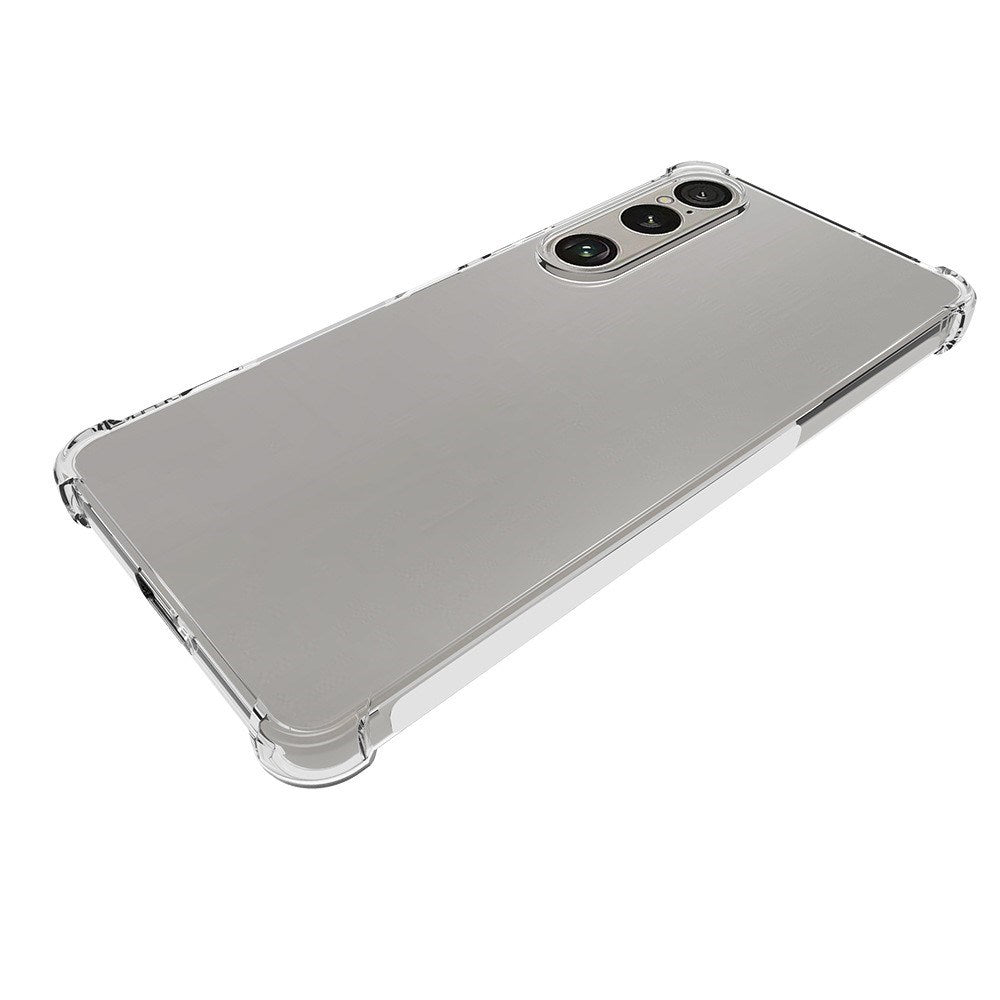 EIDERWOOD Sony Xperia 1 VII Plastik Cover m. Stødabsorberende Hjørner - Gennemsigtig