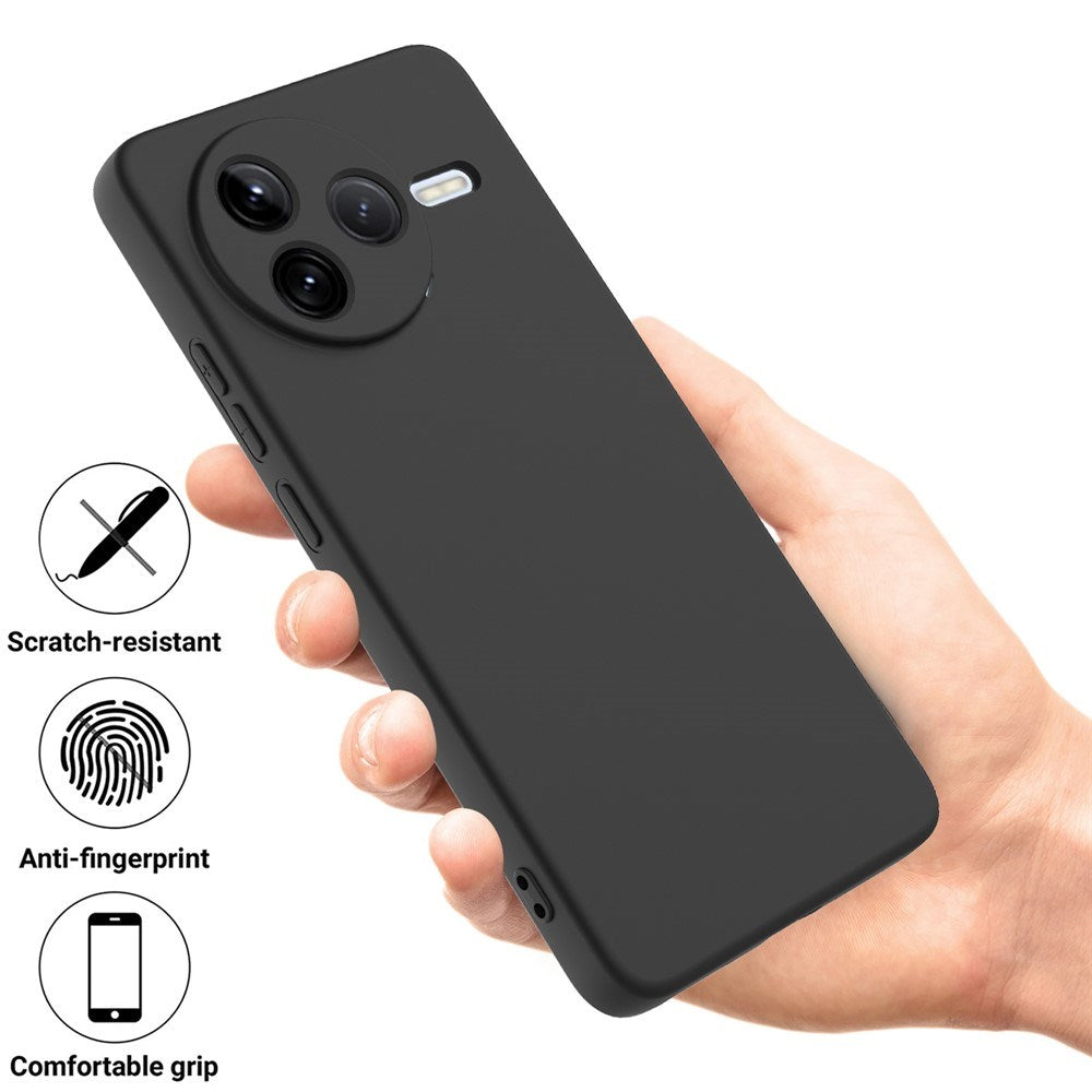 Xiaomi Poco F7 Pro EIDERWOOD Silikone Cover m. Strop - Sort