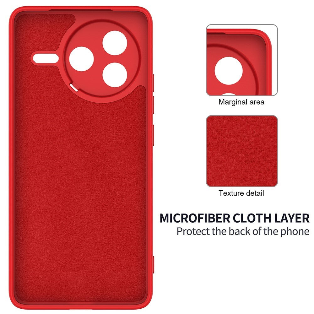 Xiaomi Poco F7 Pro EIDERWOOD Silikone Cover m. Strop - Rød