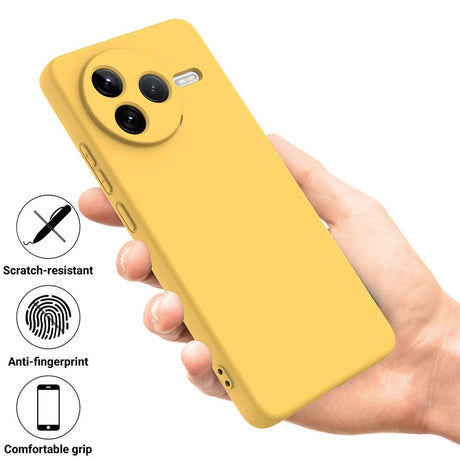 Xiaomi Poco F7 Pro EIDERWOOD Silikone Cover m. Strop - Gul