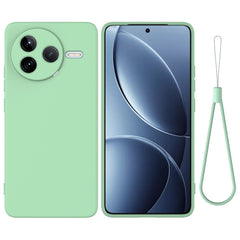 Xiaomi Poco F7 Pro EIDERWOOD Silikone Cover m. Strop - Grøn