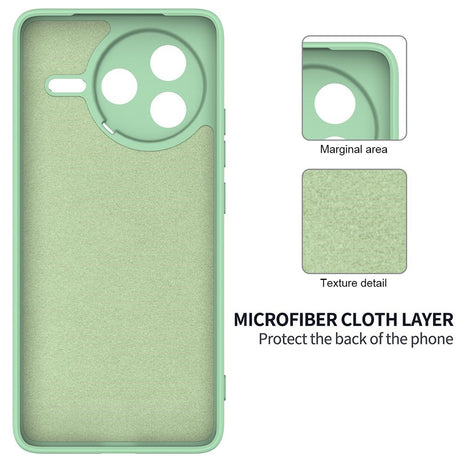 Xiaomi Poco F7 Pro EIDERWOOD Silikone Cover m. Strop - Grøn