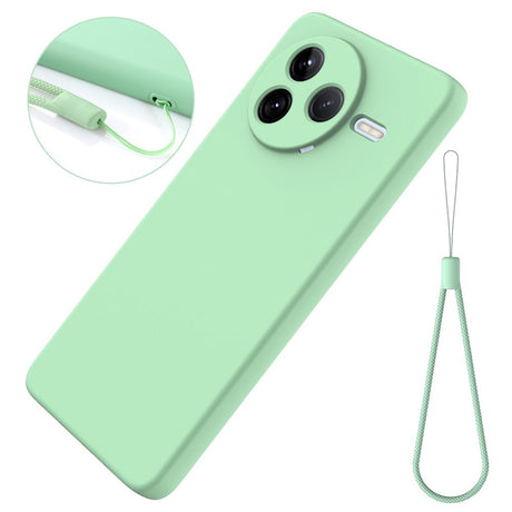 Xiaomi Poco F7 Pro EIDERWOOD Silikone Cover m. Strop - Grøn