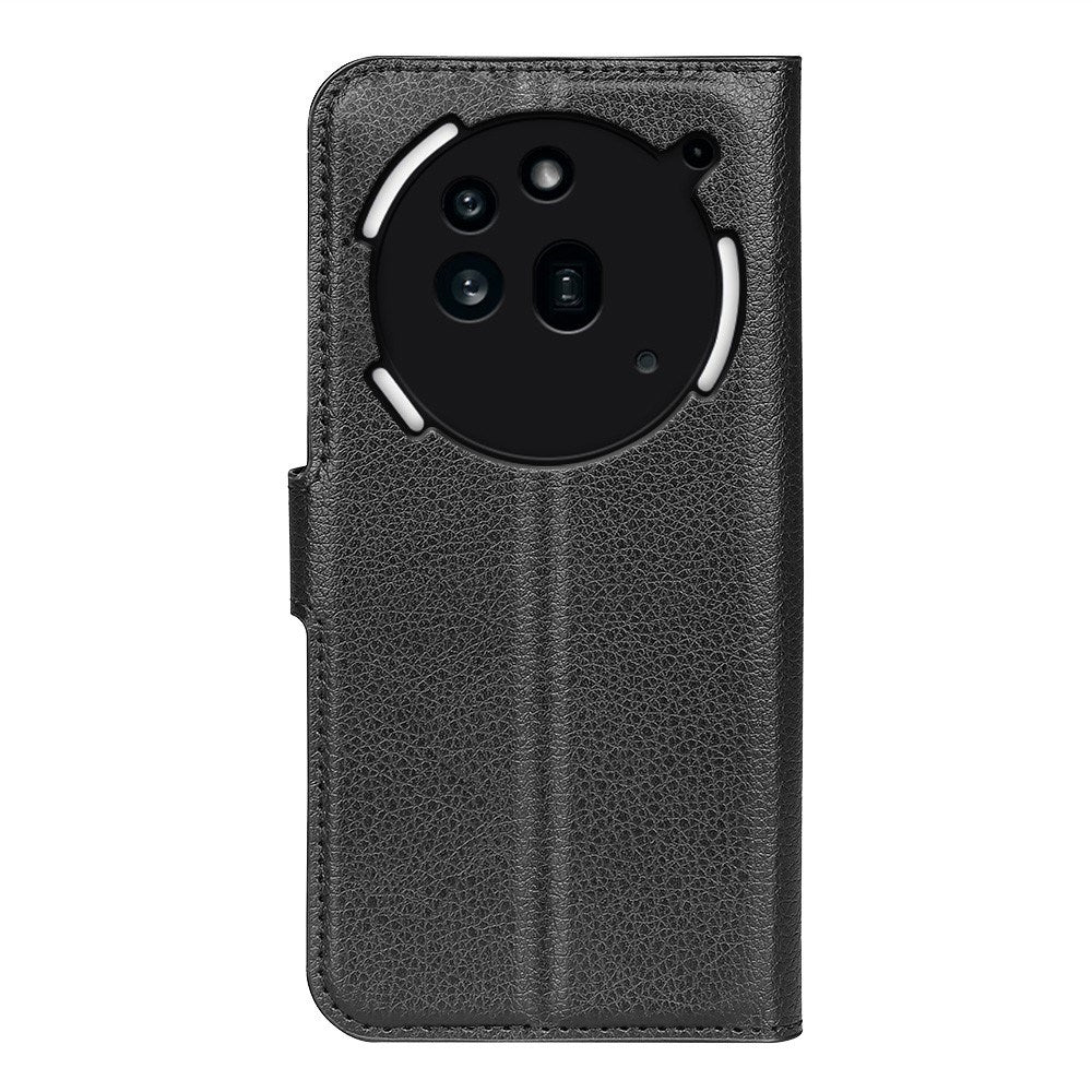 EIDERWOOD Nothing Phone (3a) Pro Kunstlæder Flip Cover m. Kortholder & Ståfunktion - Sort