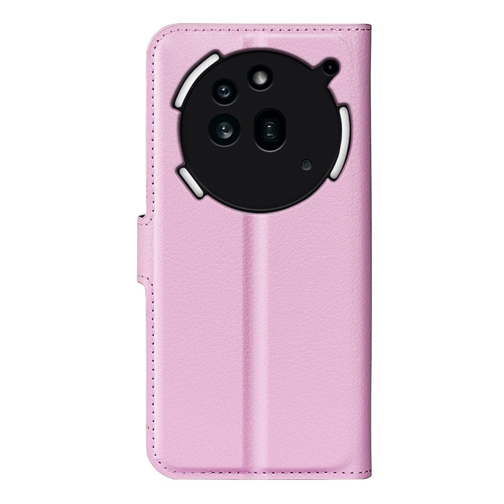 EIDERWOOD Nothing Phone (3a) Pro Kunstlæder Flip Cover m. Kortholder & Ståfunktion - Lyserød
