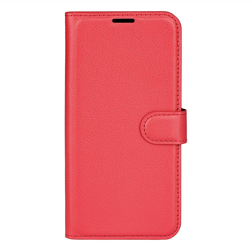 EIDERWOOD Nothing Phone (3a) Pro Kunstlæder Flip Cover m. Kortholder & Ståfunktion - Rød
