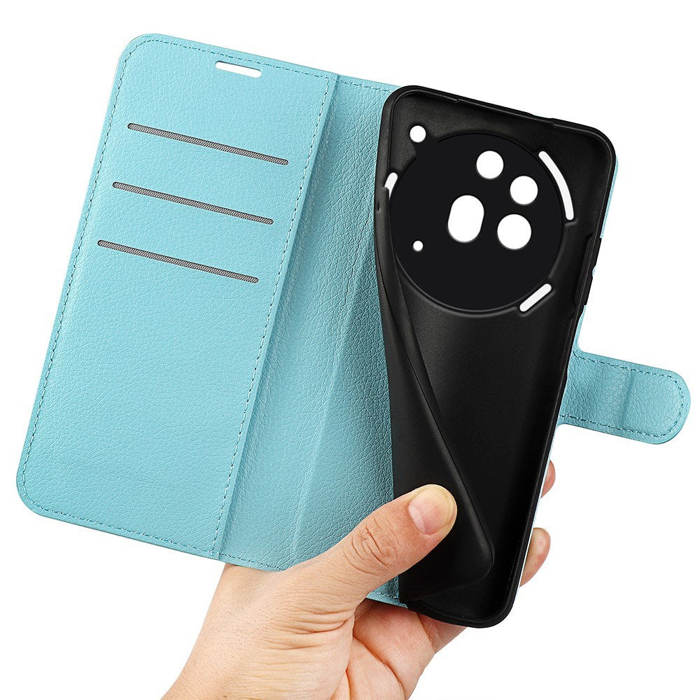 EIDERWOOD Nothing Phone (3a) Pro Kunstlæder Flip Cover m. Kortholder & Ståfunktion - Blå