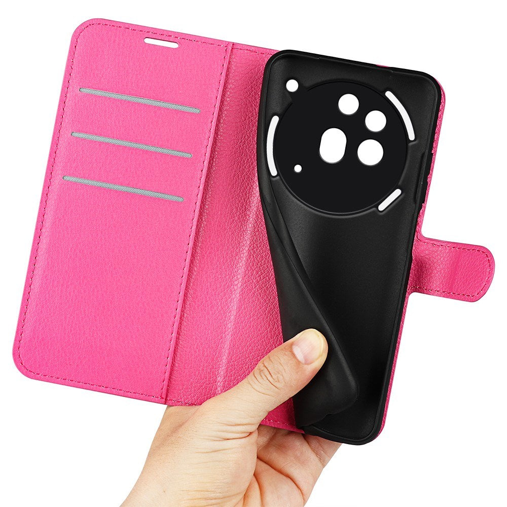 EIDERWOOD Nothing Phone (3a) Pro Kunstlæder Flip Cover m. Kortholder & Ståfunktion - Pink